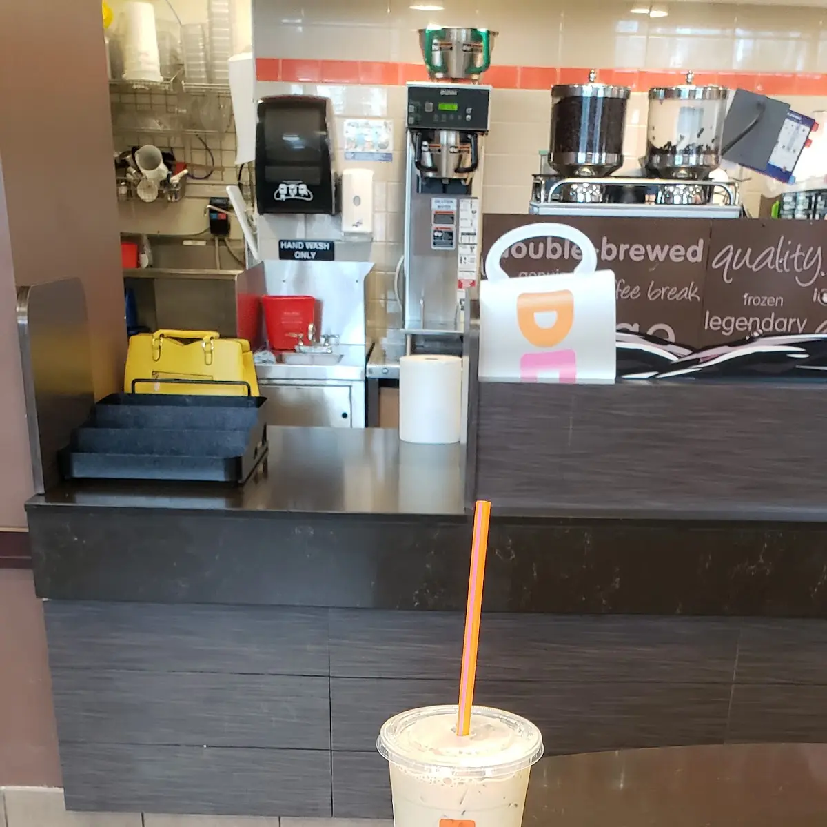 Iced Caramel Latte