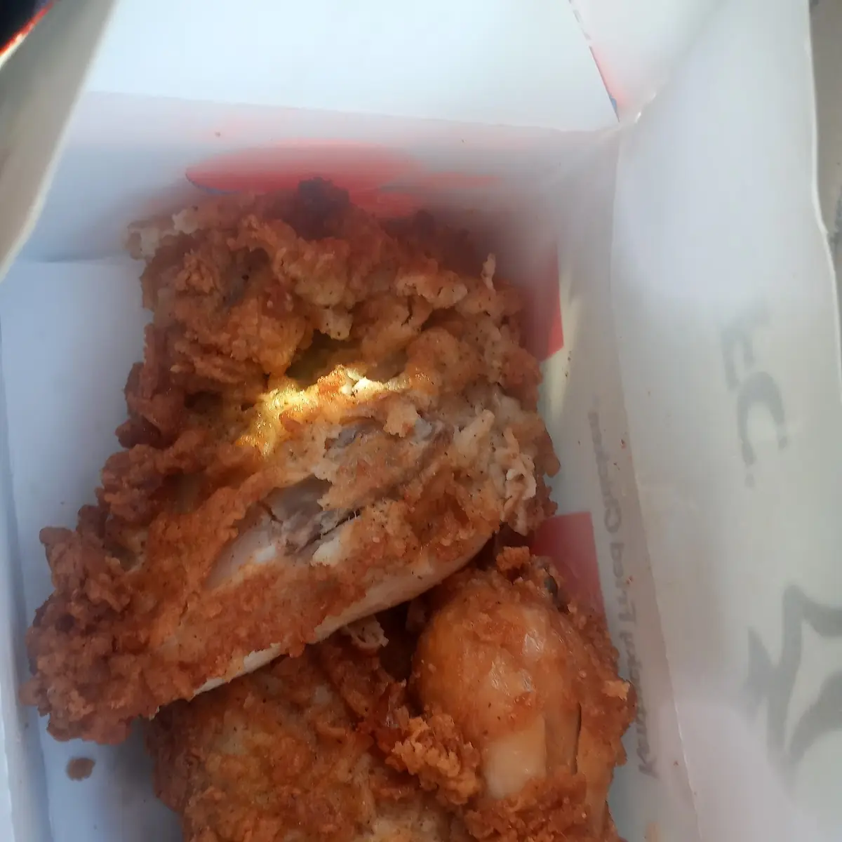 Suppose to Be Extra Crispy Chicken