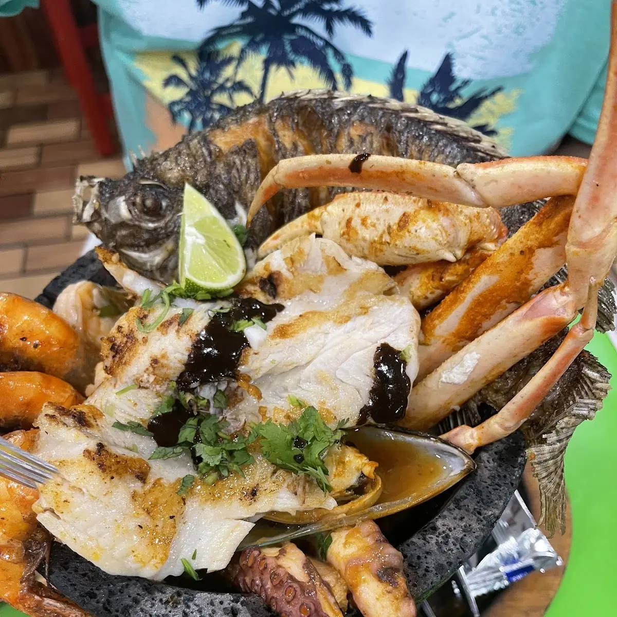 Parrillada Mar Y Tierra