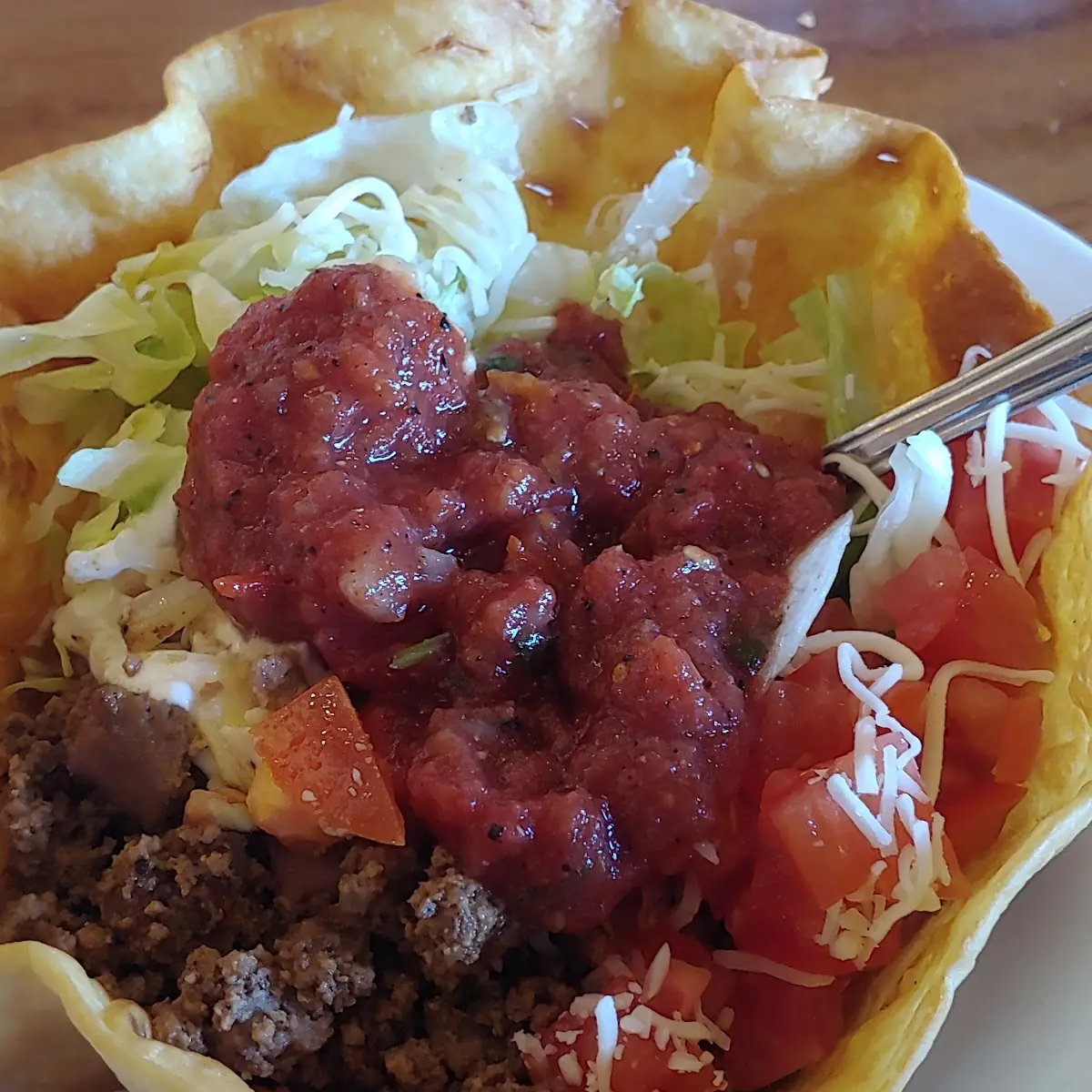 Fajita side salad - Extra
