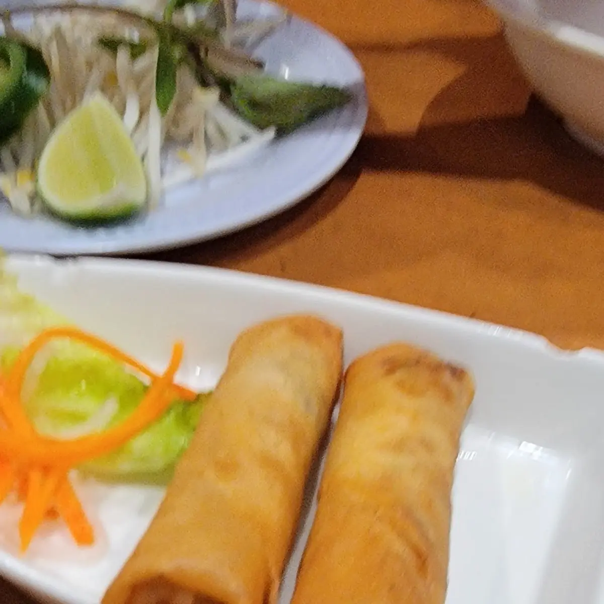 V1. Gỏi Cuốn Chay - Tofu Salad Rolls (2 rolls)