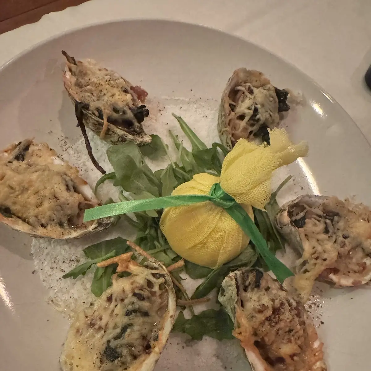 Oysters Rockefeller