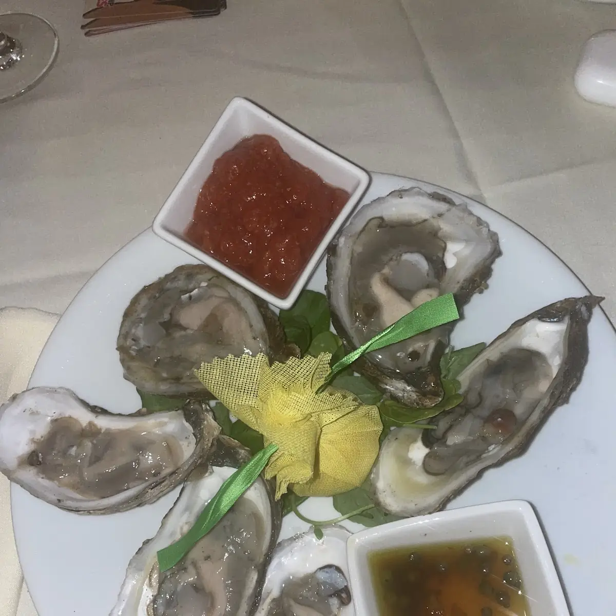 Raw Oysters