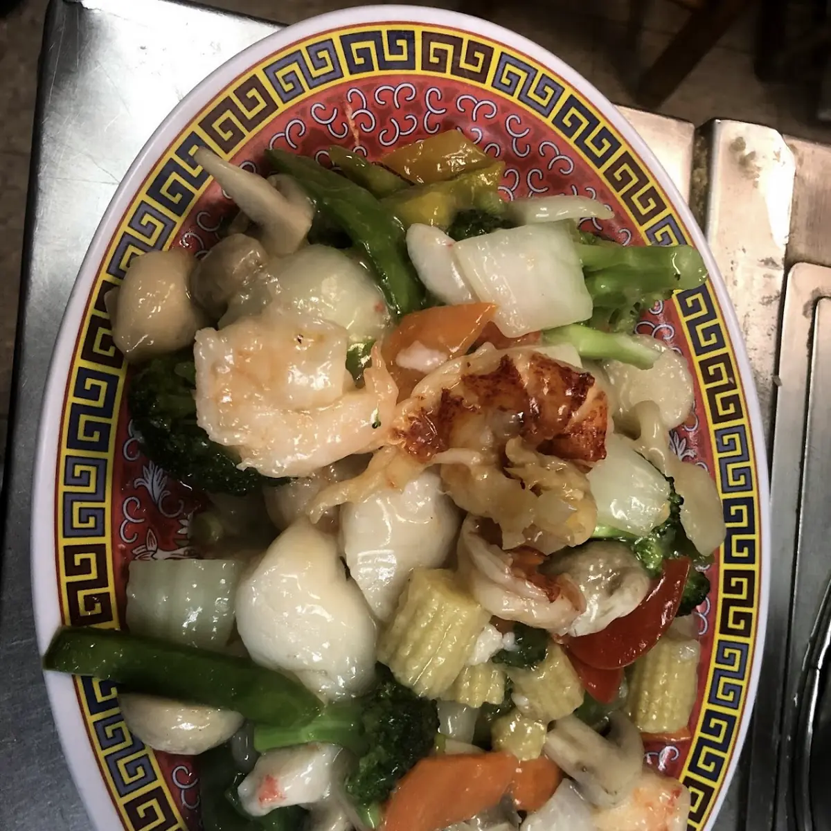 Hunan Shrimp Combination
