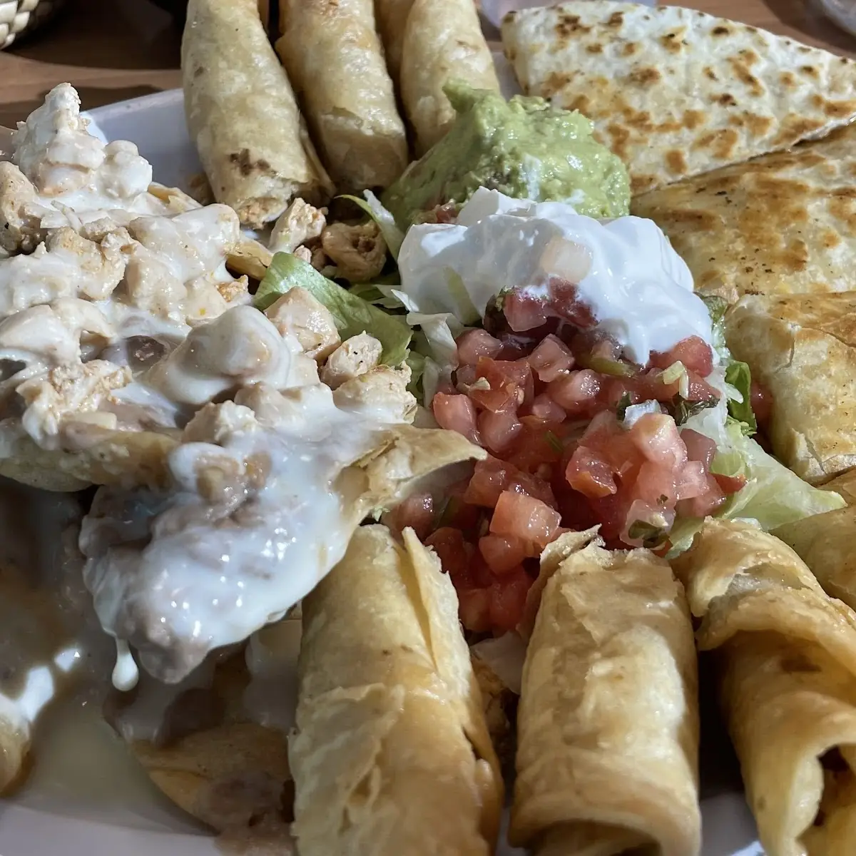 Flautas Plate