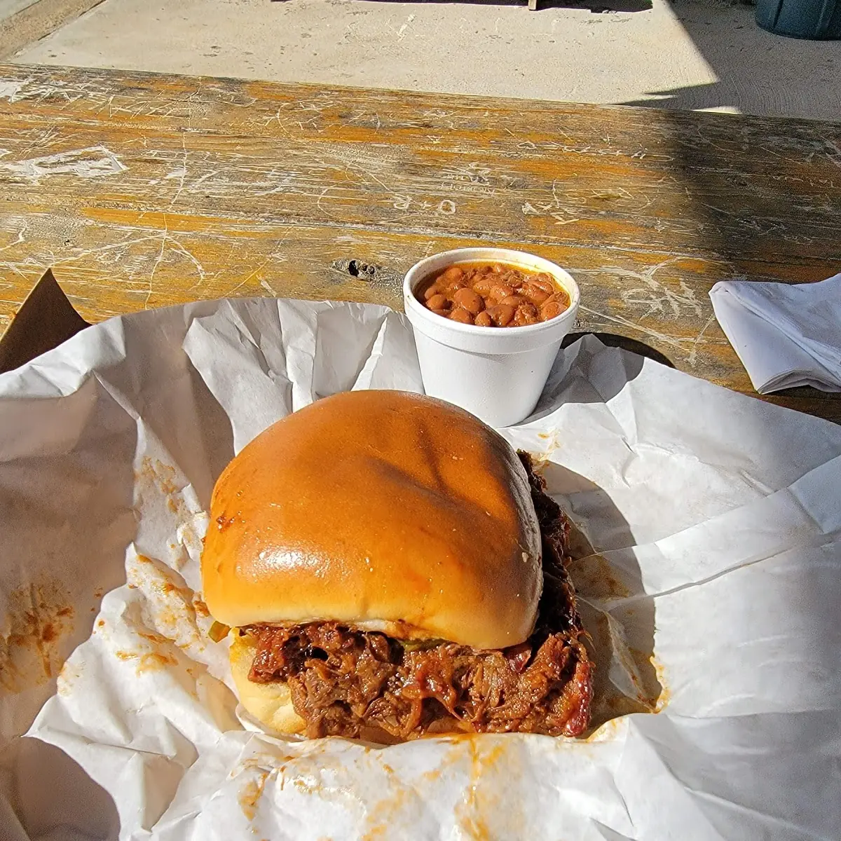 Chopped Beef Sandwich