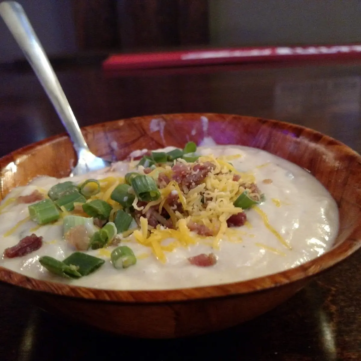 Potato Soup & Side Salad
