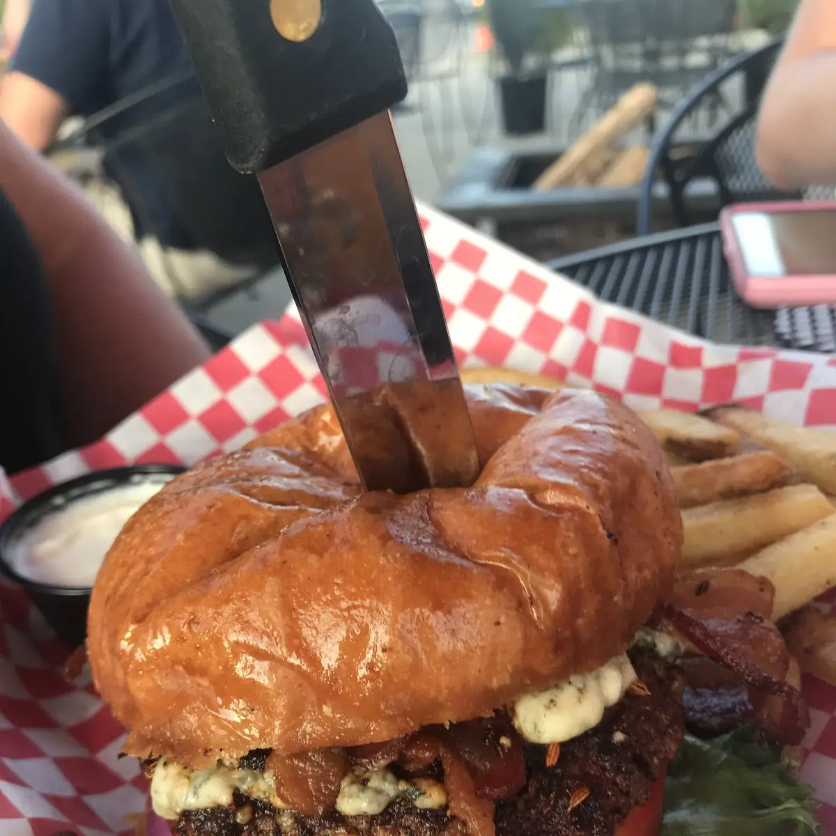 Blue Cheese Burger