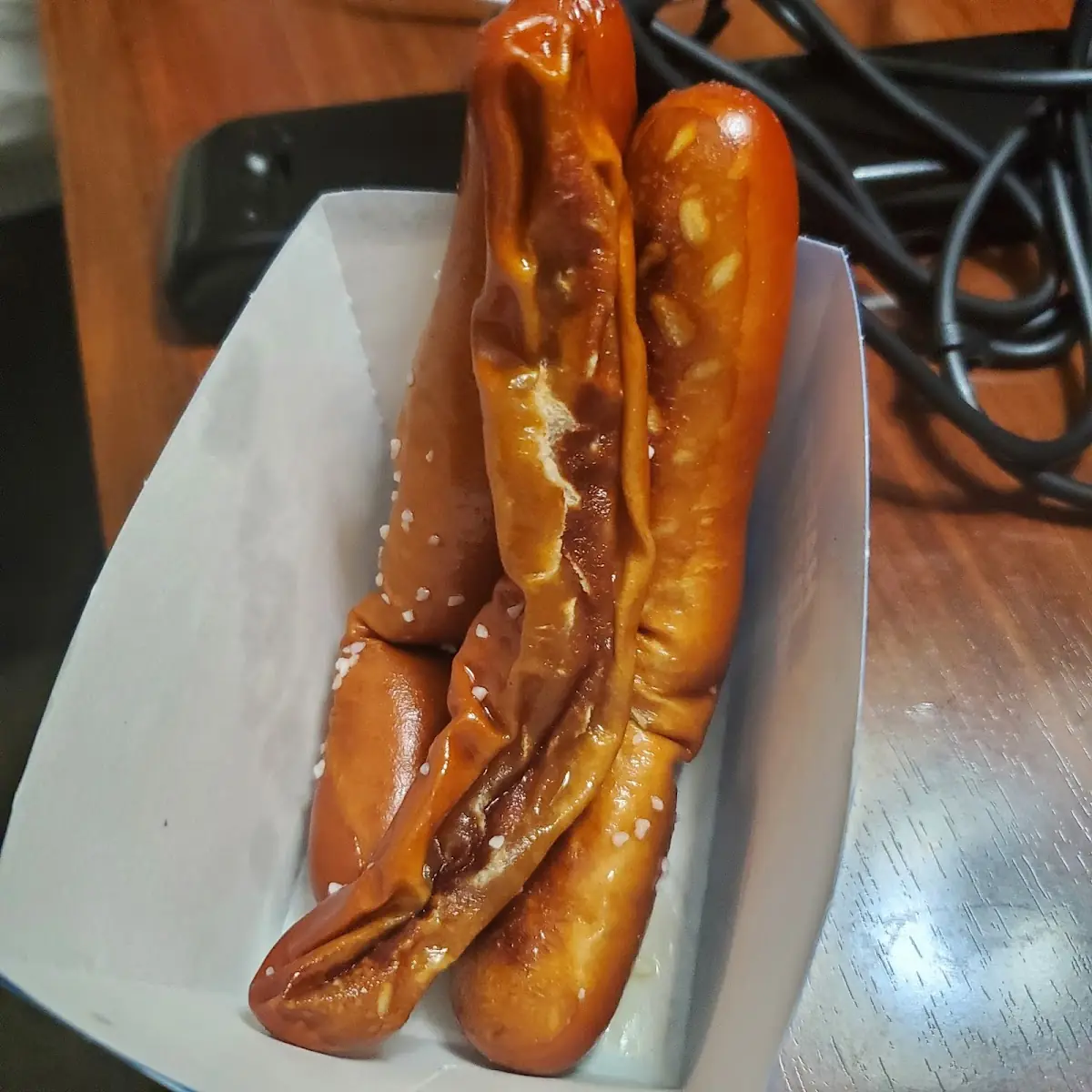 Pretzel Sticks with Zesty Queso