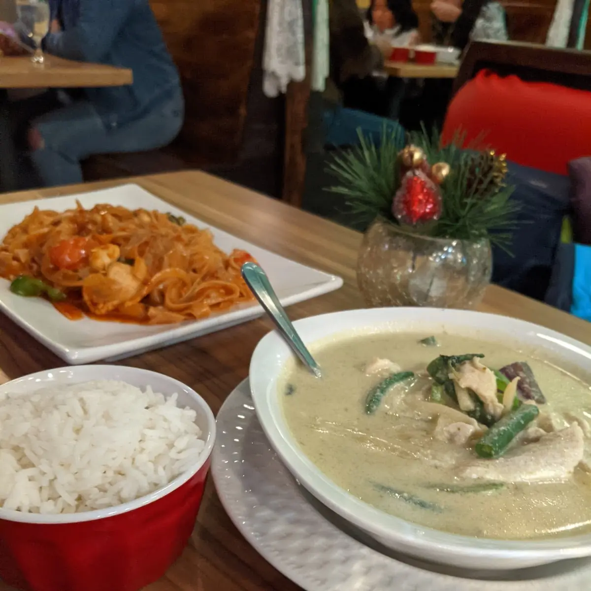 Green Curry and Drunken Noodles
