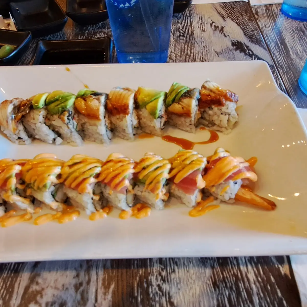 Dragon Roll & Playboy Roll