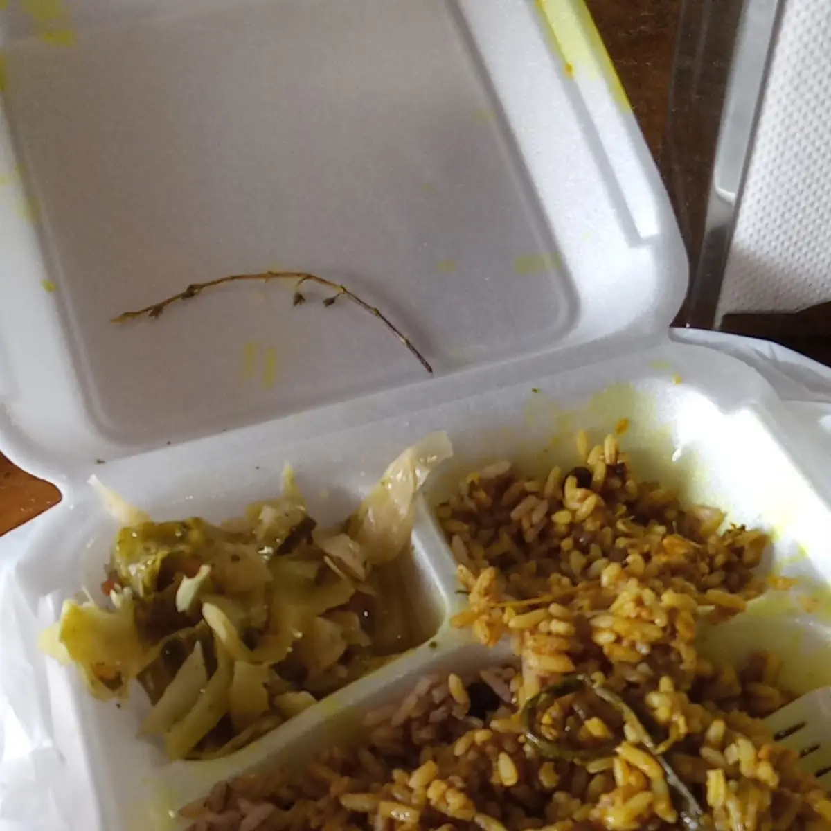 Rice and Peas & Cabbage