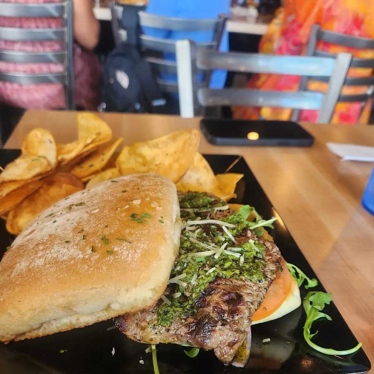 Chimichurri Steak Sandwich
