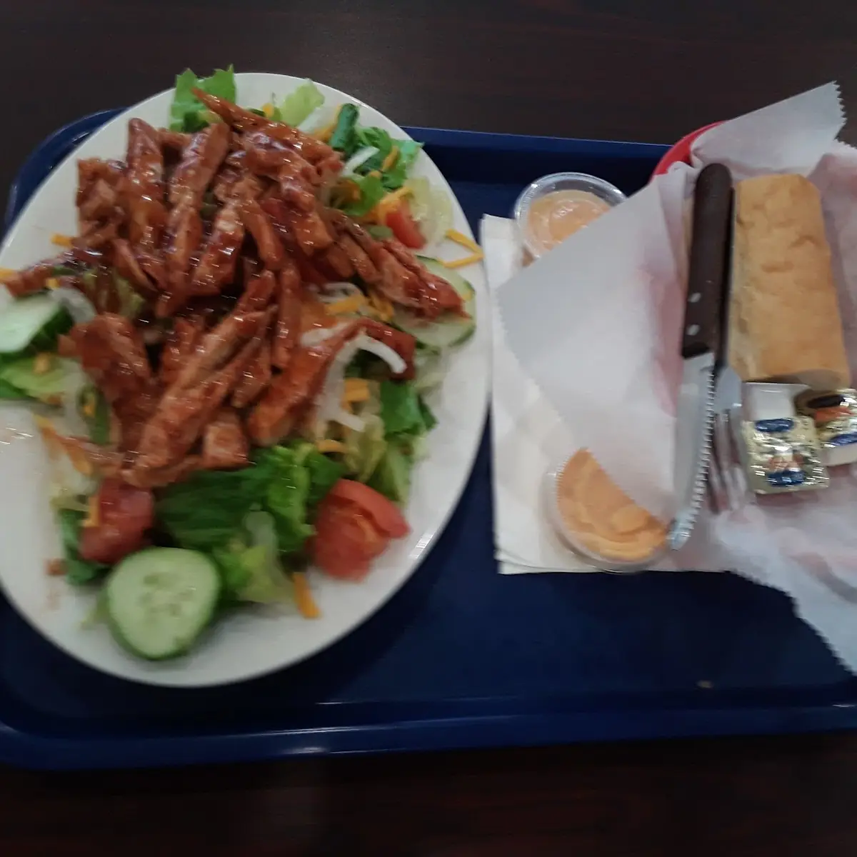 BBQ Flavored Chicken Salad