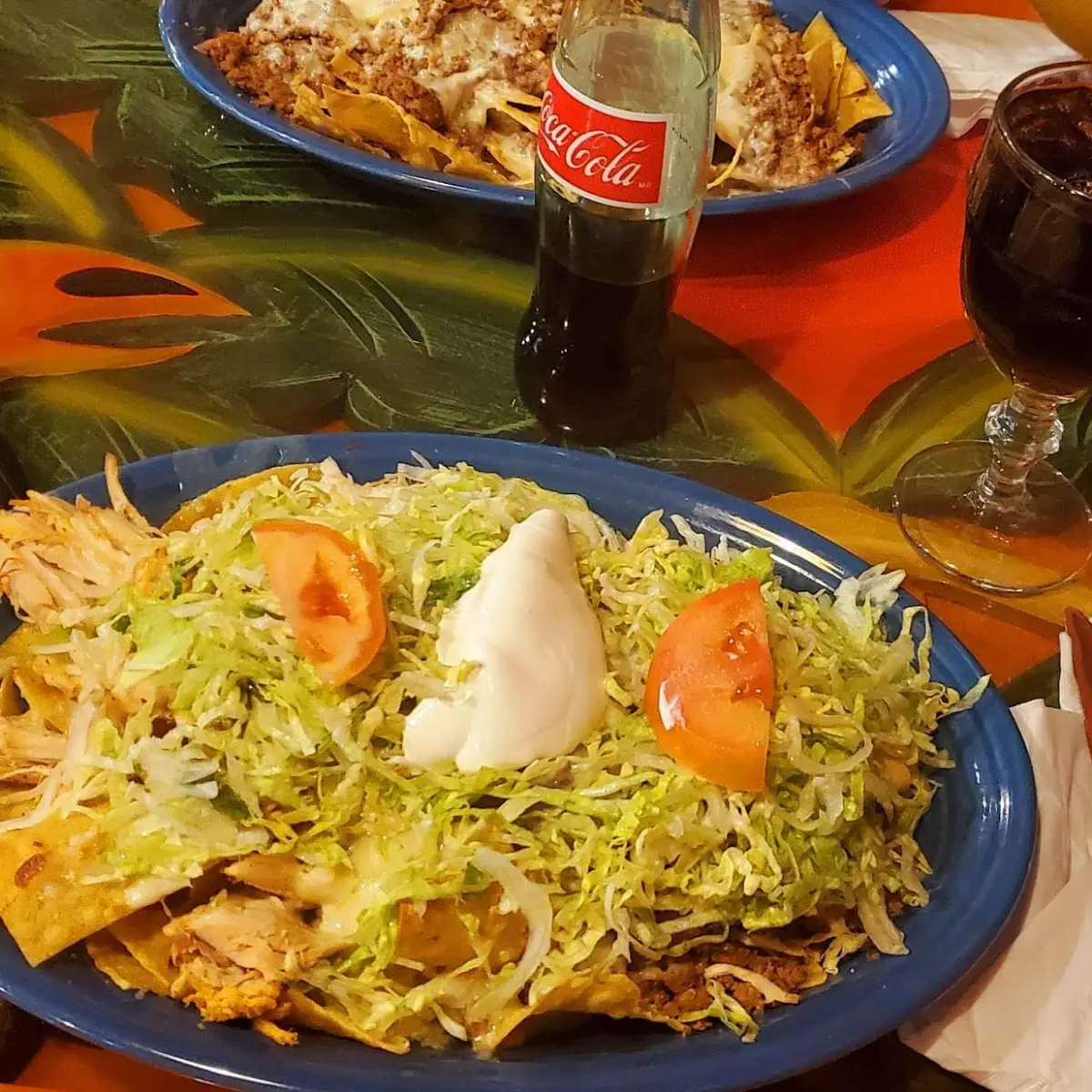 Chicken and Beef Nachos Supreme