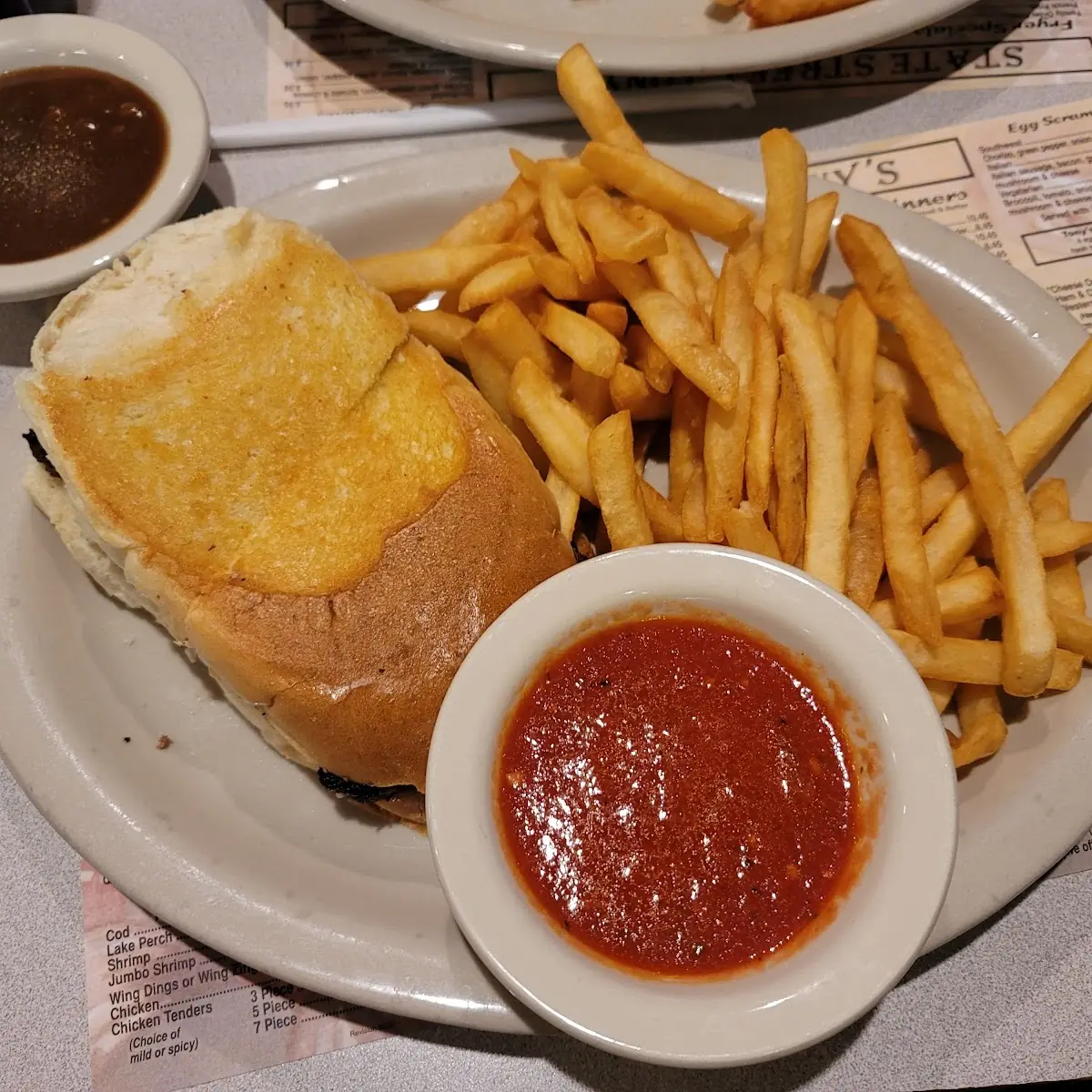 Giant Steak and Cheese Sandwich