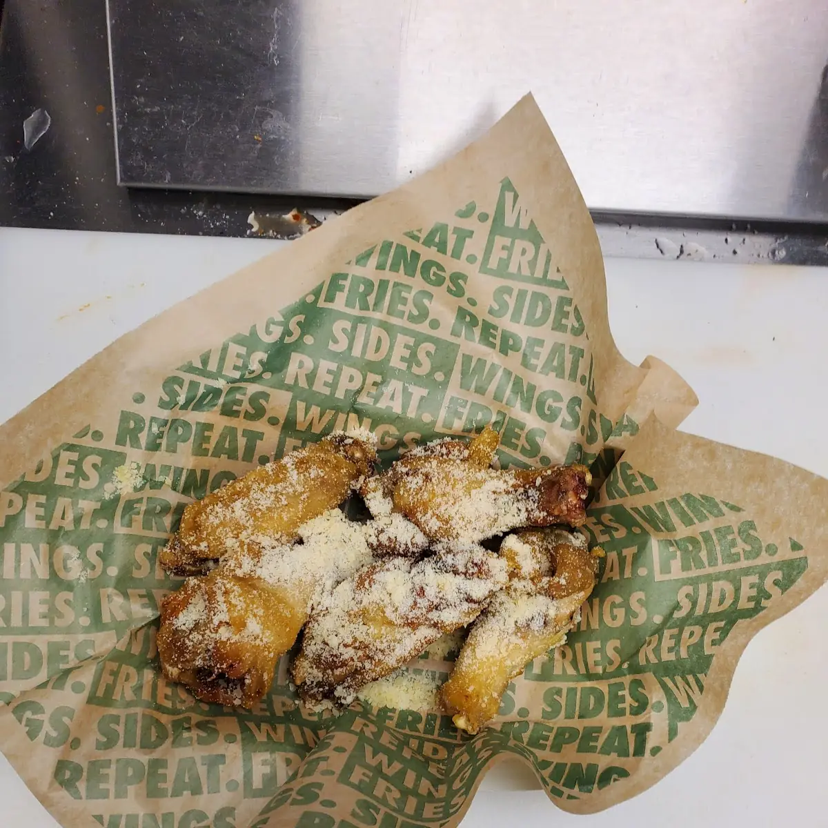 Garlic Parmesan Wings