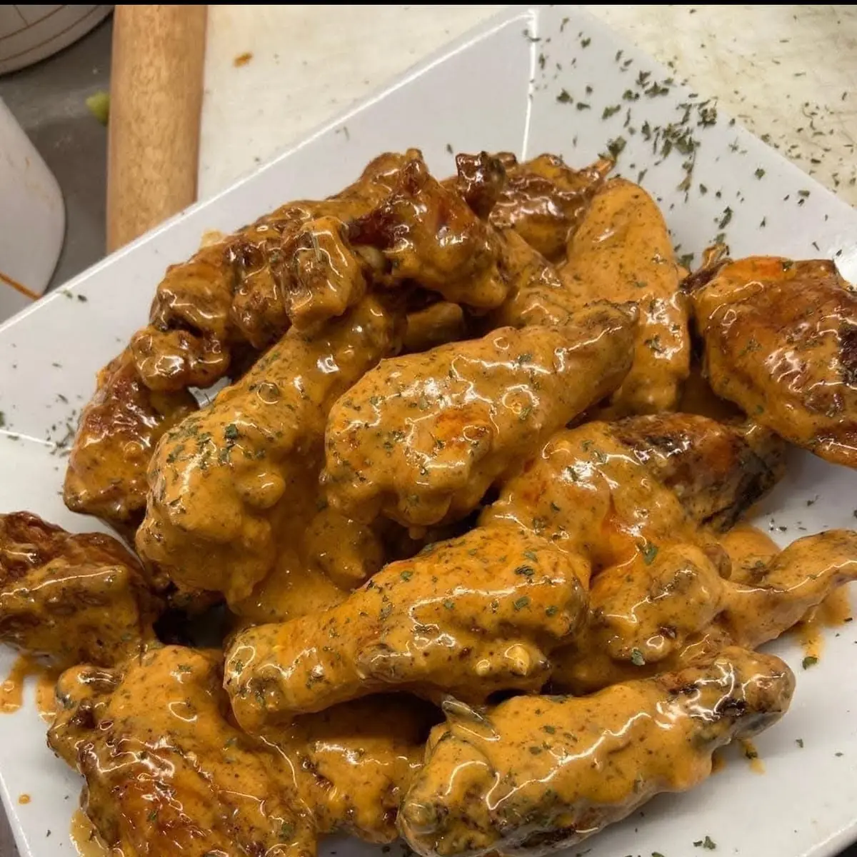 Dozen Boneless with Blue Cheese Celery Fries