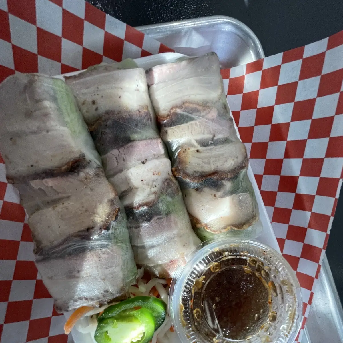 Crispy Pork Egg Roll