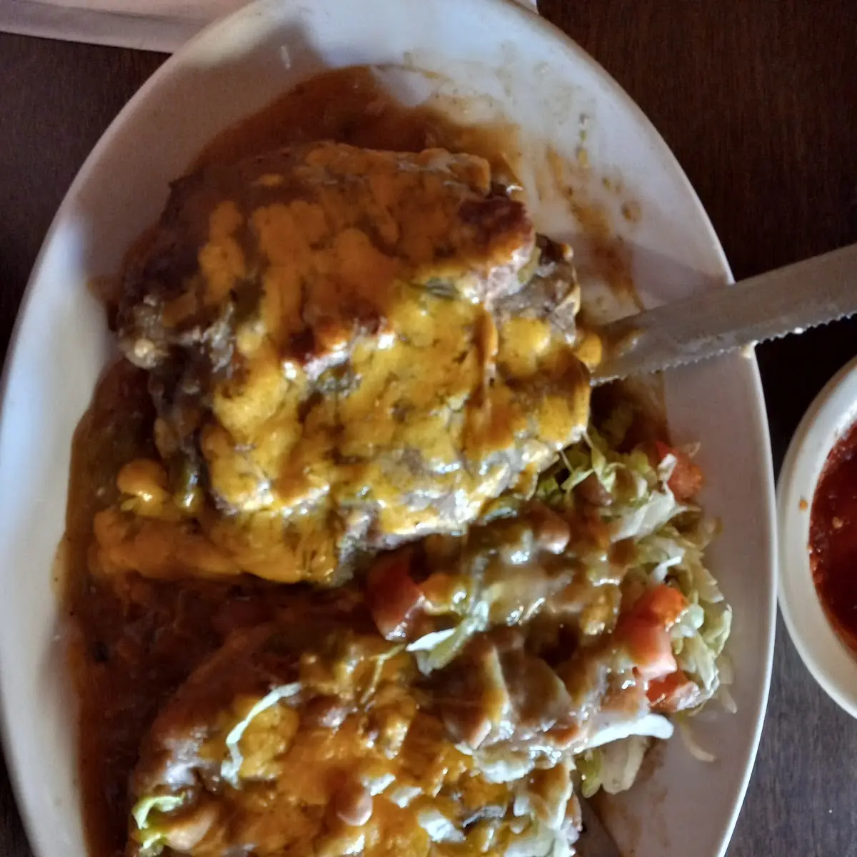Green Chili Burger
