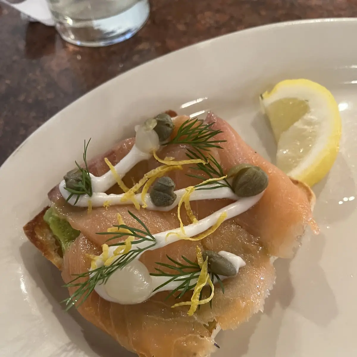 Salmon Sandwich