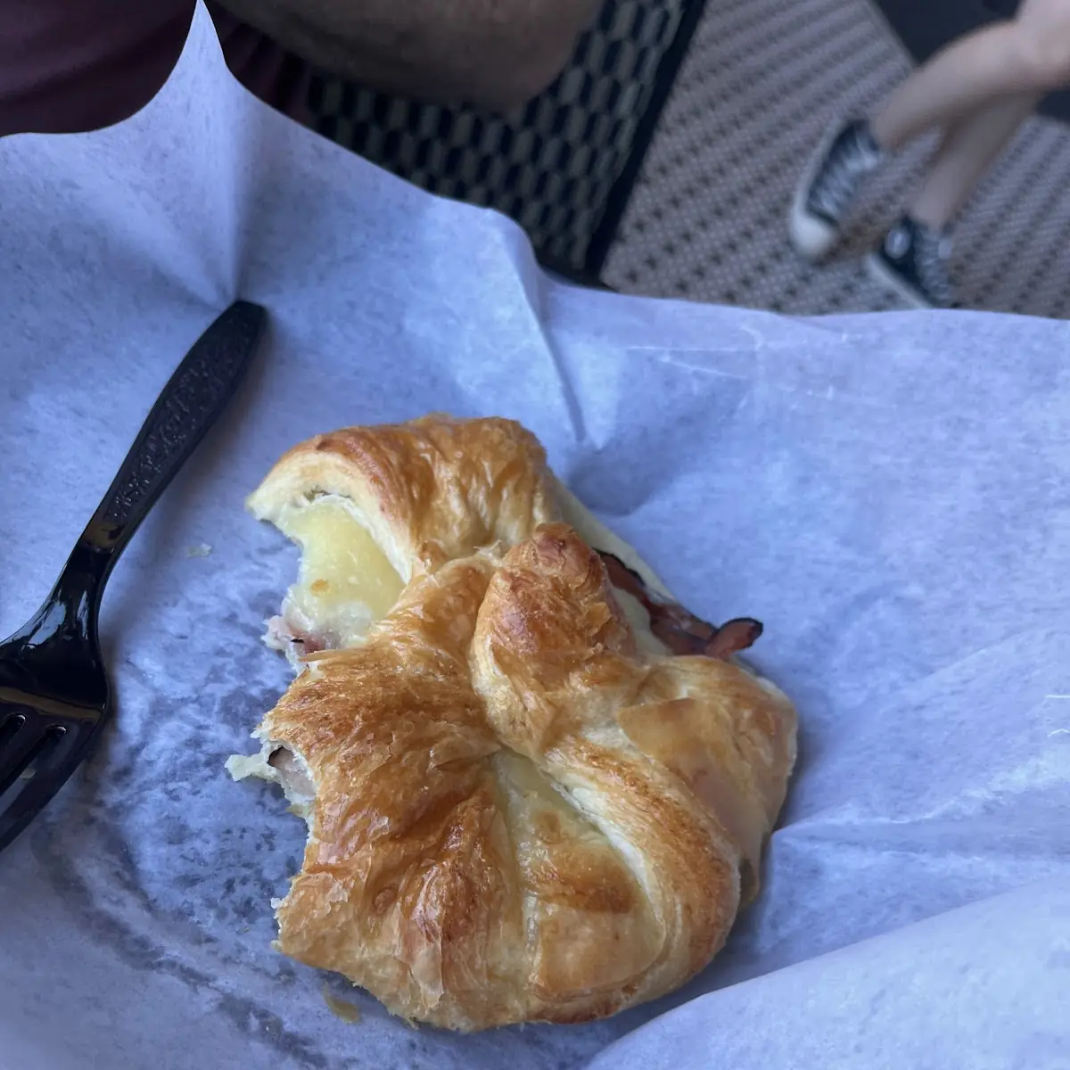 Ham and Cheese Croissant