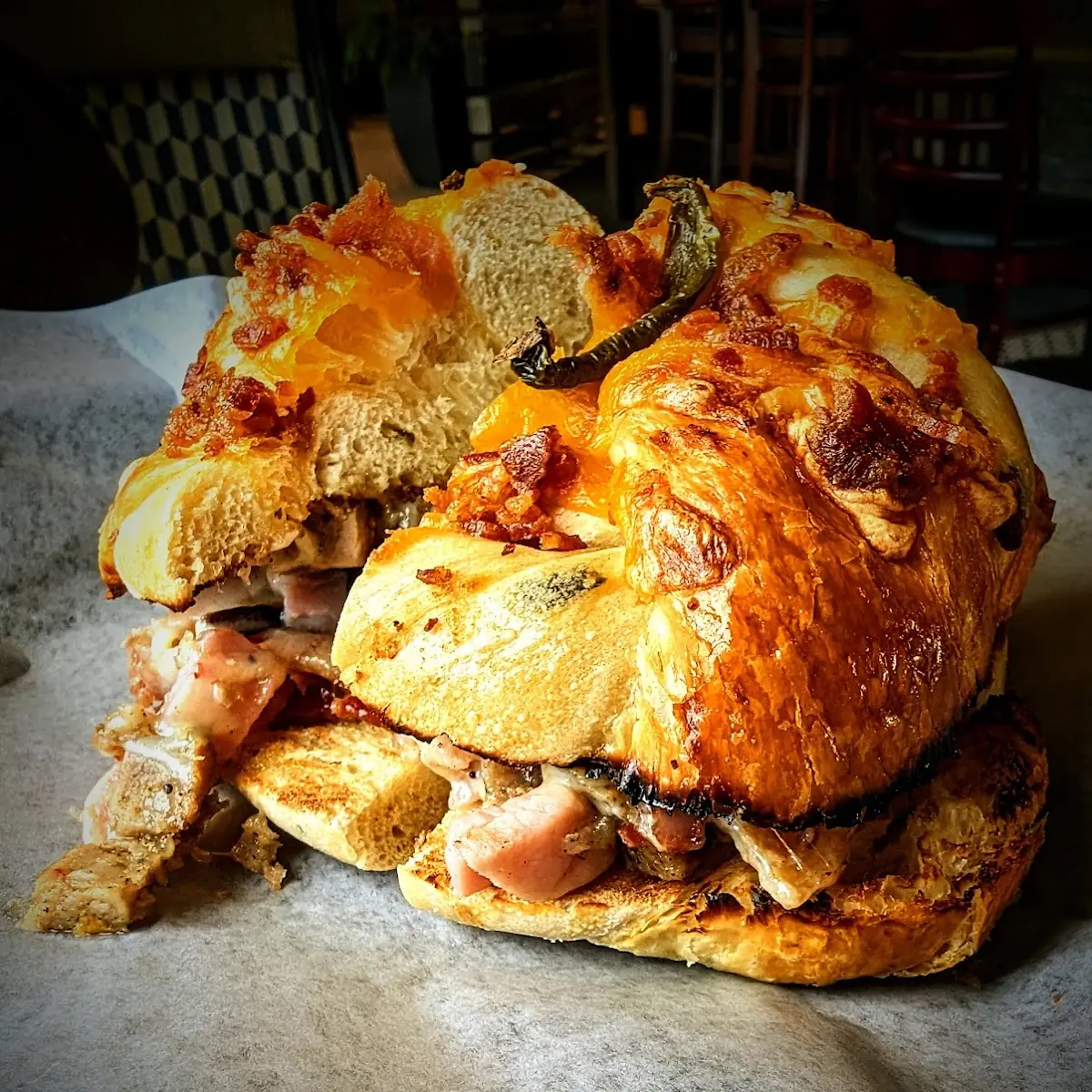 Bagel with Butter, Honey-Butter, Honey, or Jelly