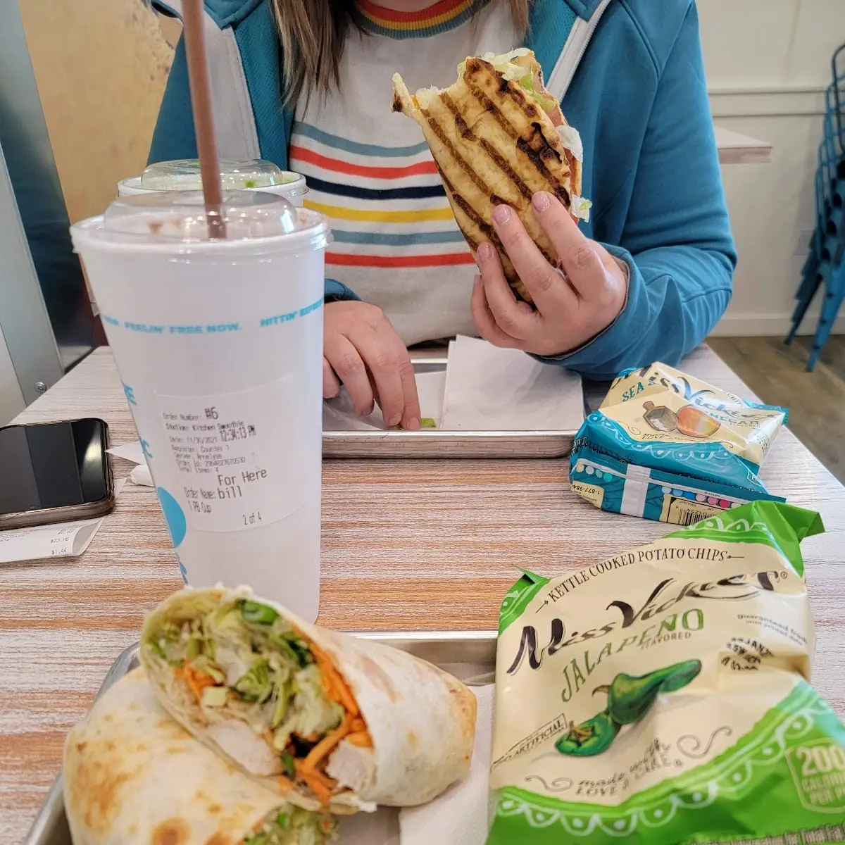 Thai Chicken Wrap