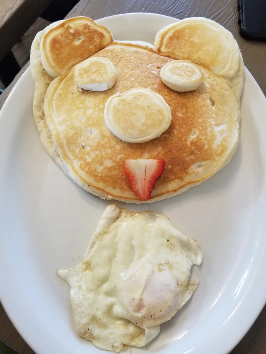 Pancakes with Eggs