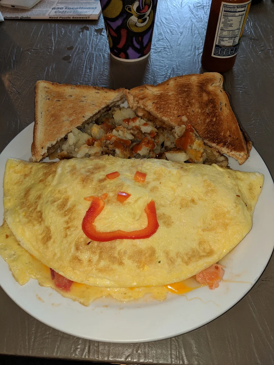 Salmon Omelette