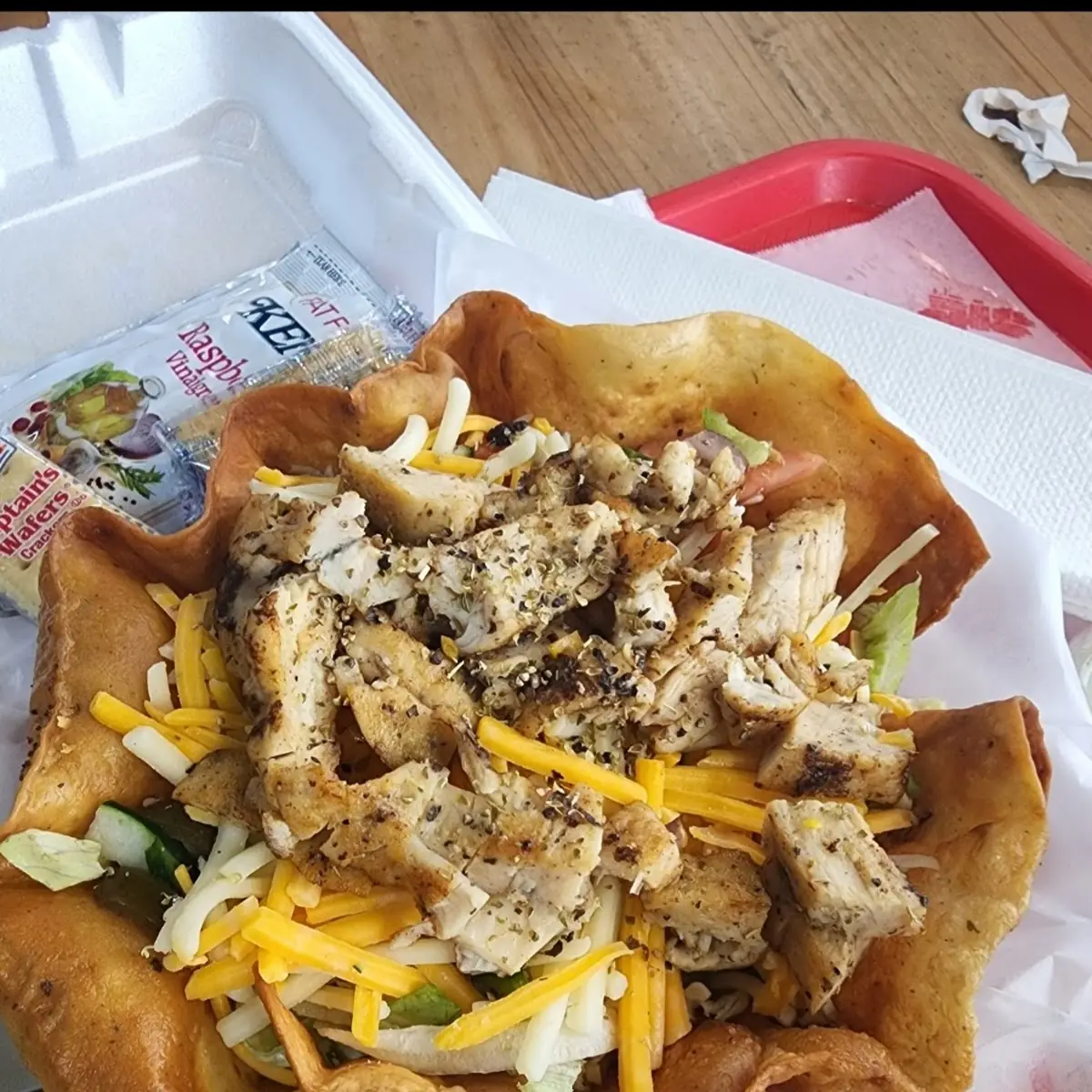 Grilled Chicken Taco Salad