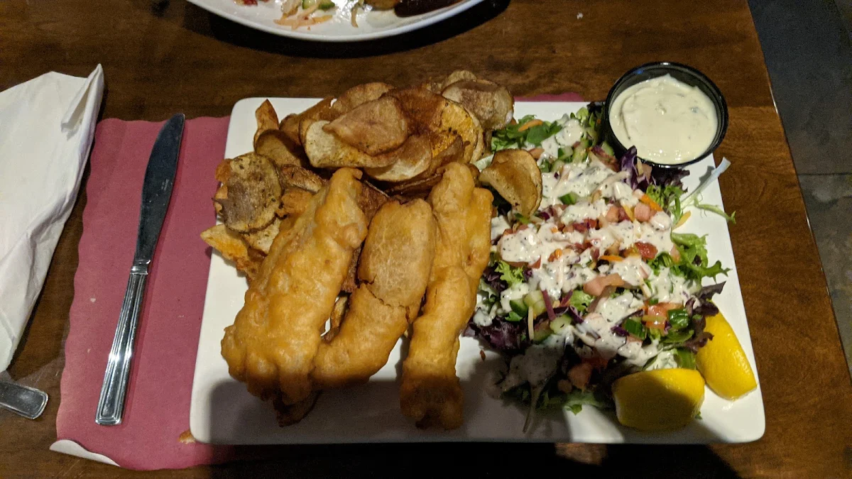 Fish N Chip Maison À la Bière - Morue, Au Pavillon Noir