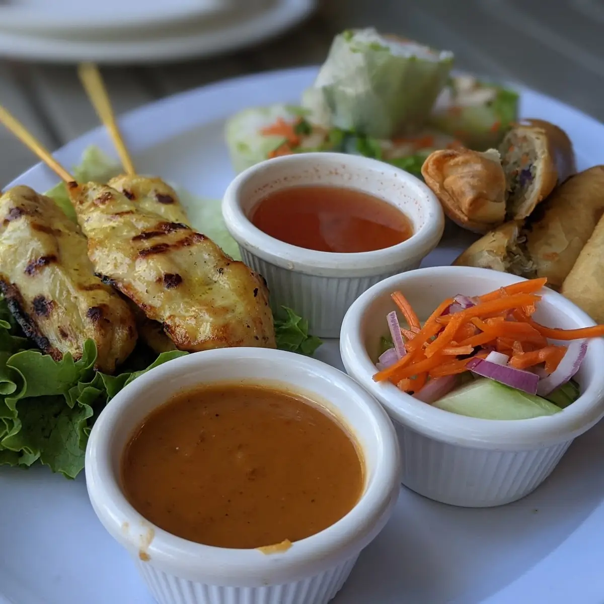 Thai Sampler Platter