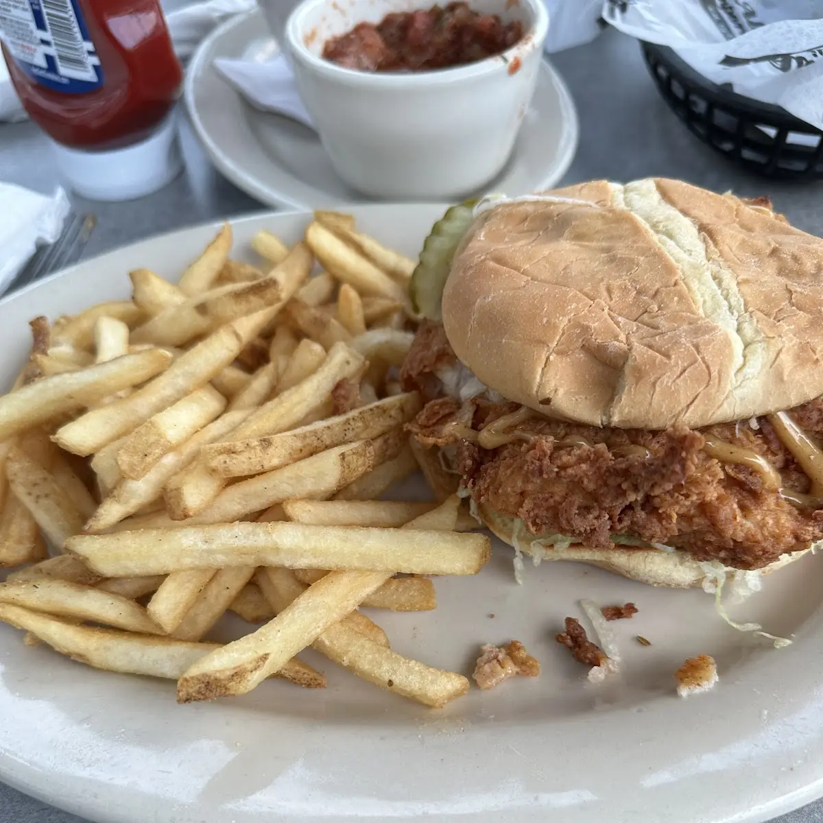 Hot Chicken Sandwich