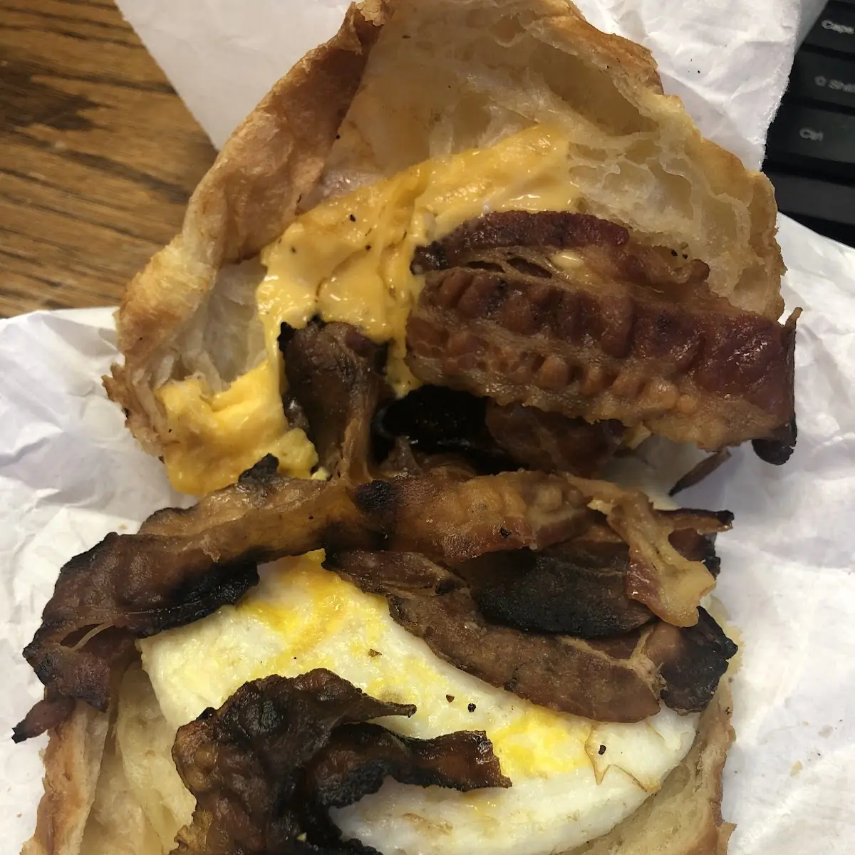 Bacon Egg and Cheese Croissant