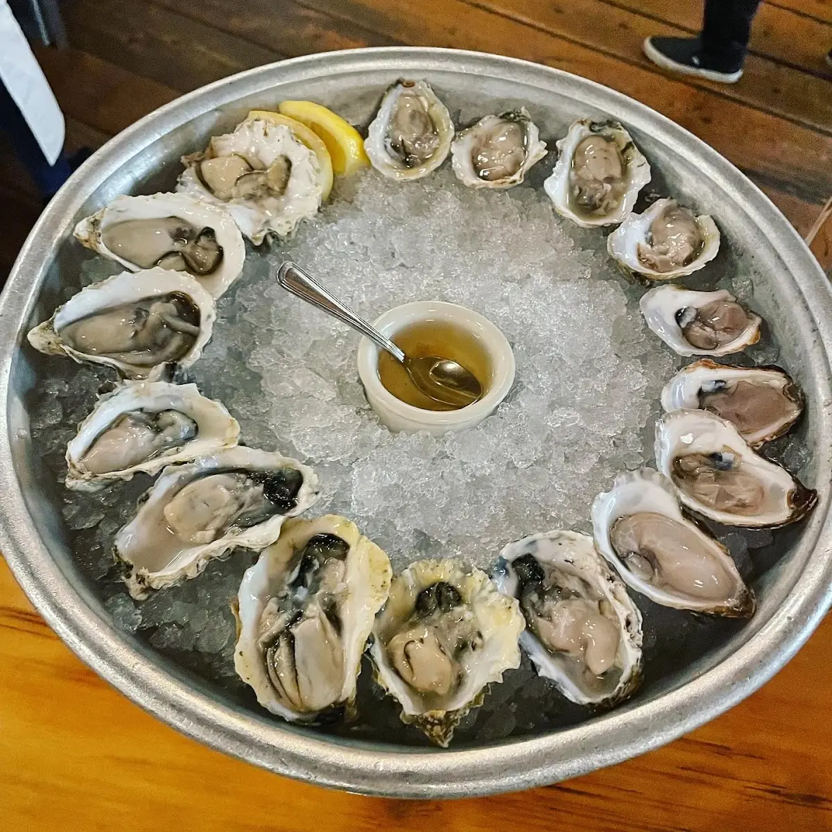 Oysters on the Half Shell Nova Scotia and British Columbia