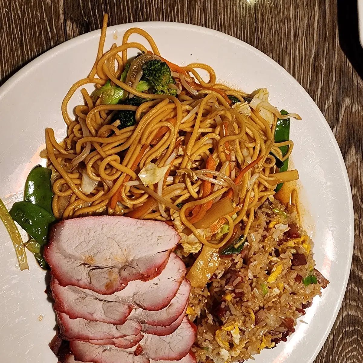 Veggie Chow Main BBQ Pork Pork Fried Rice E