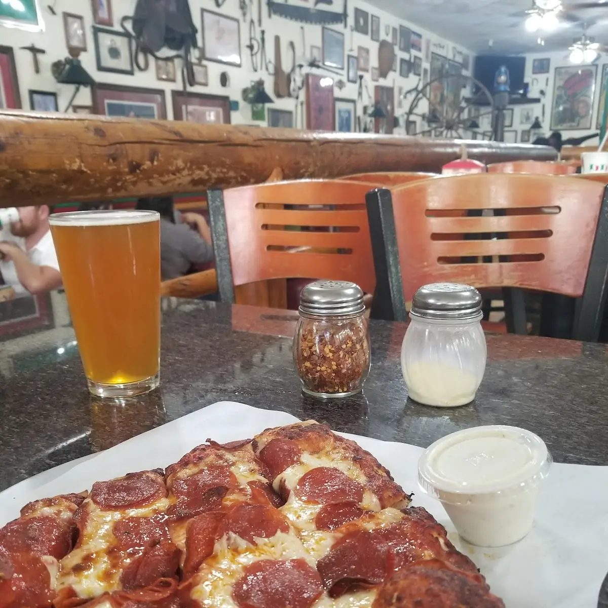 Pepperoni Pizza and Denoginizer