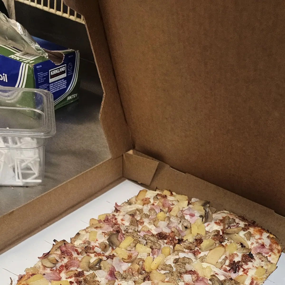 Sausage and Vegetable Supreme Pizza