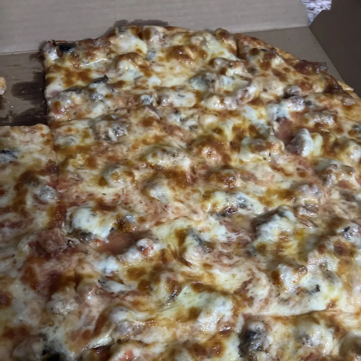 Sausage Pizza Slice