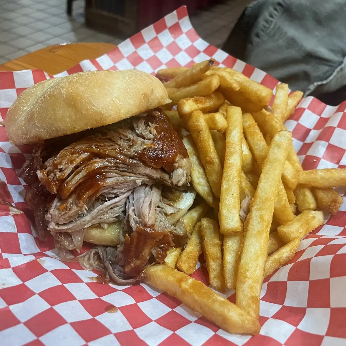 BBQ Pulled Pork Sandwich