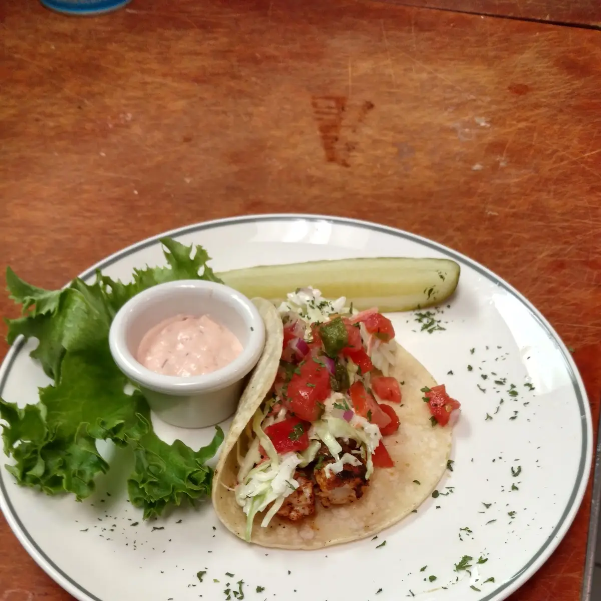 Blackened Shrimp Tacos