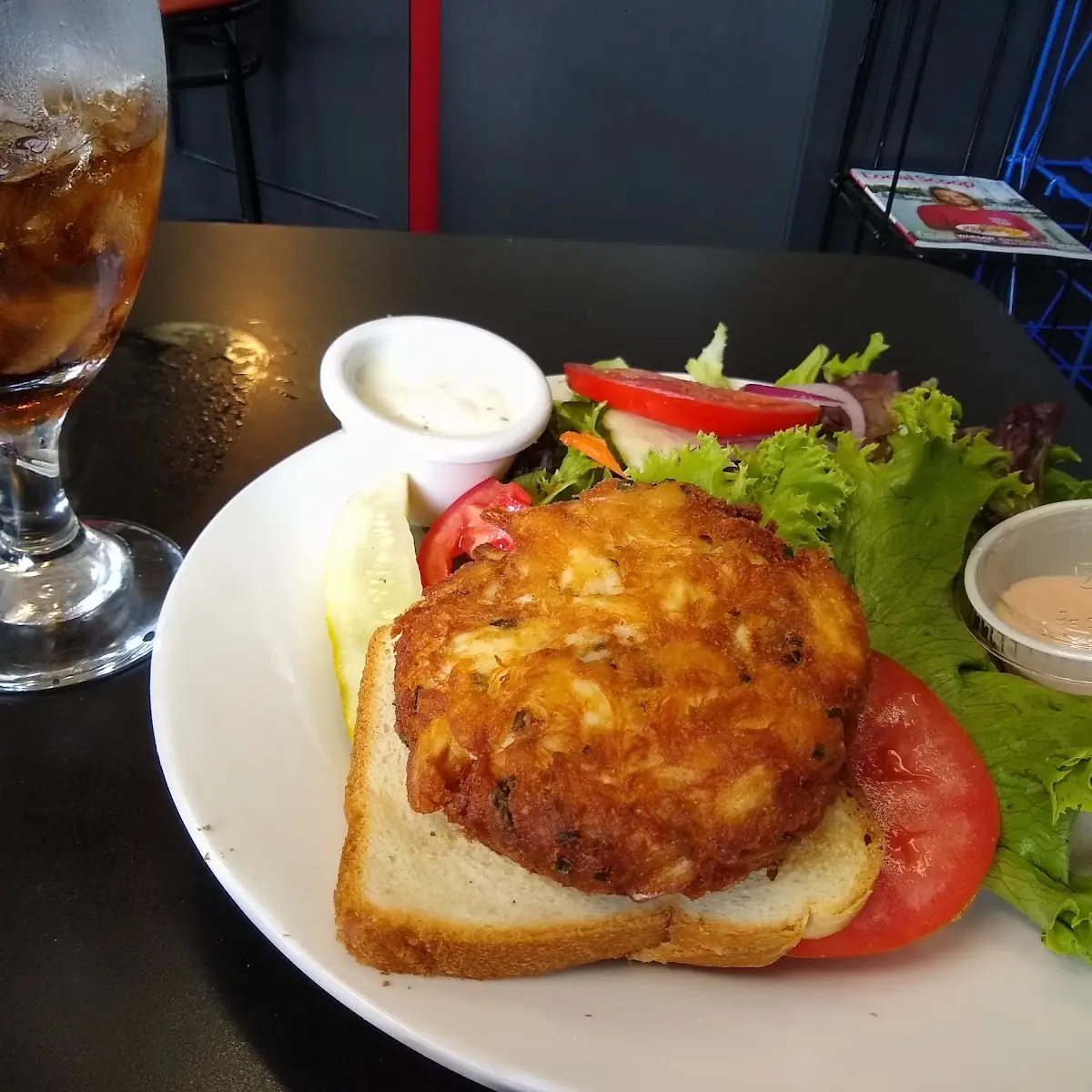 Crab Cake Sandwich