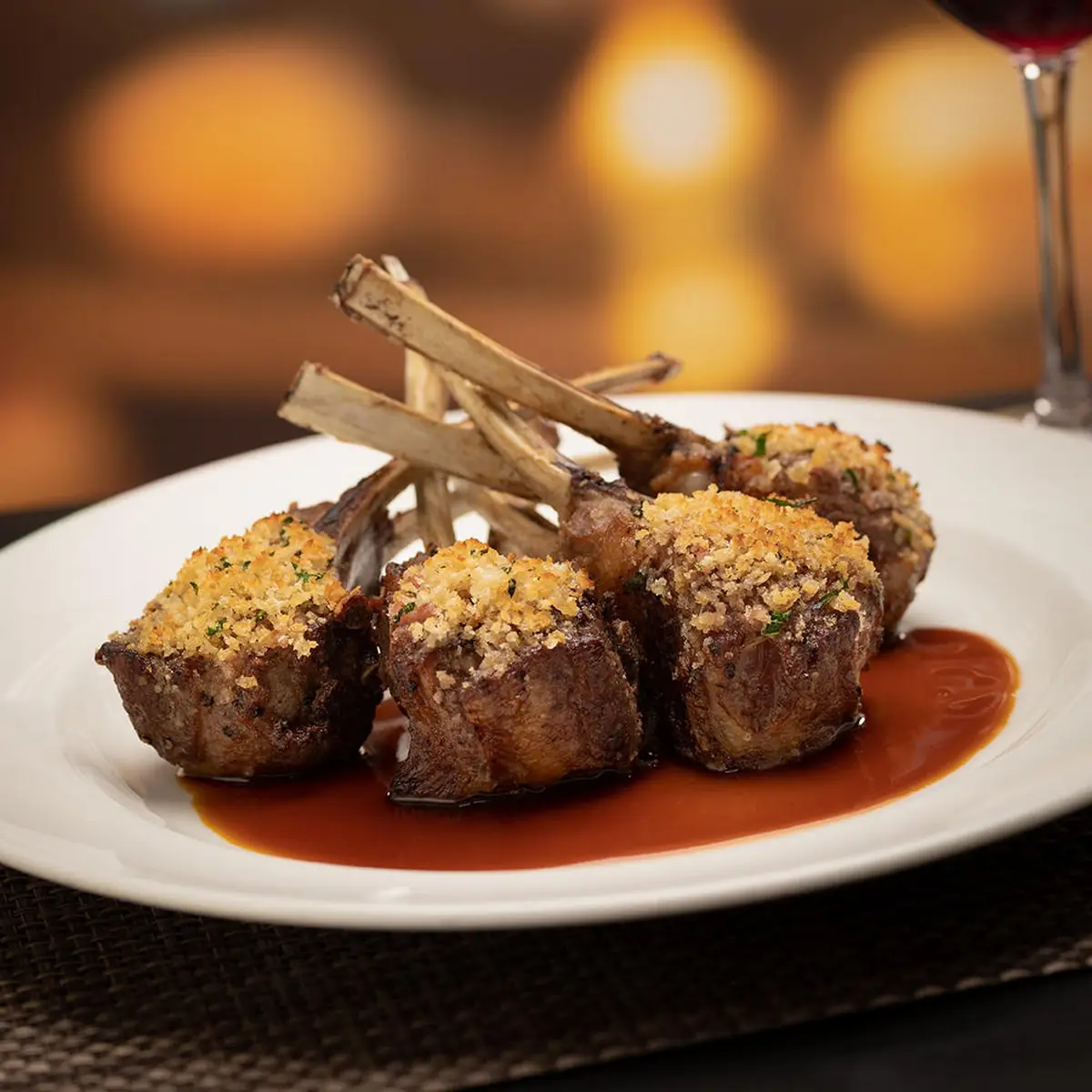 Parmesan-Crusted Tomahawk Veal Chop