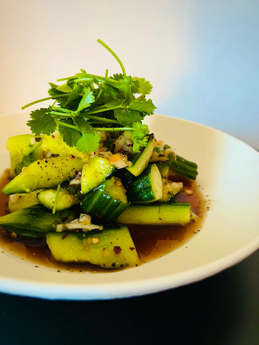 Smashed Cucumber Salad, Haruki Japanese Bistro