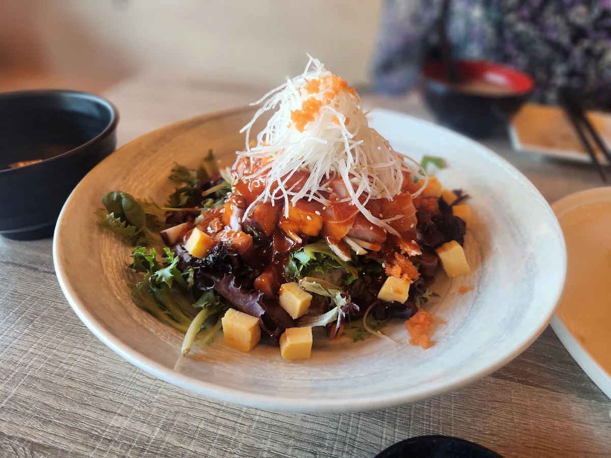 Spicy Sashimi Salad, Haruki Japanese Bistro
