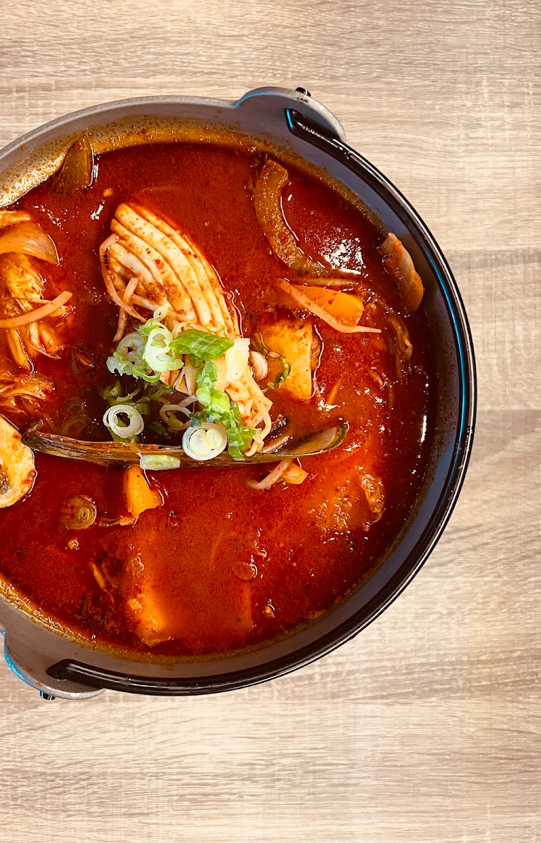 Spicy Seafood Noodle Soup, Haruki Japanese Bistro