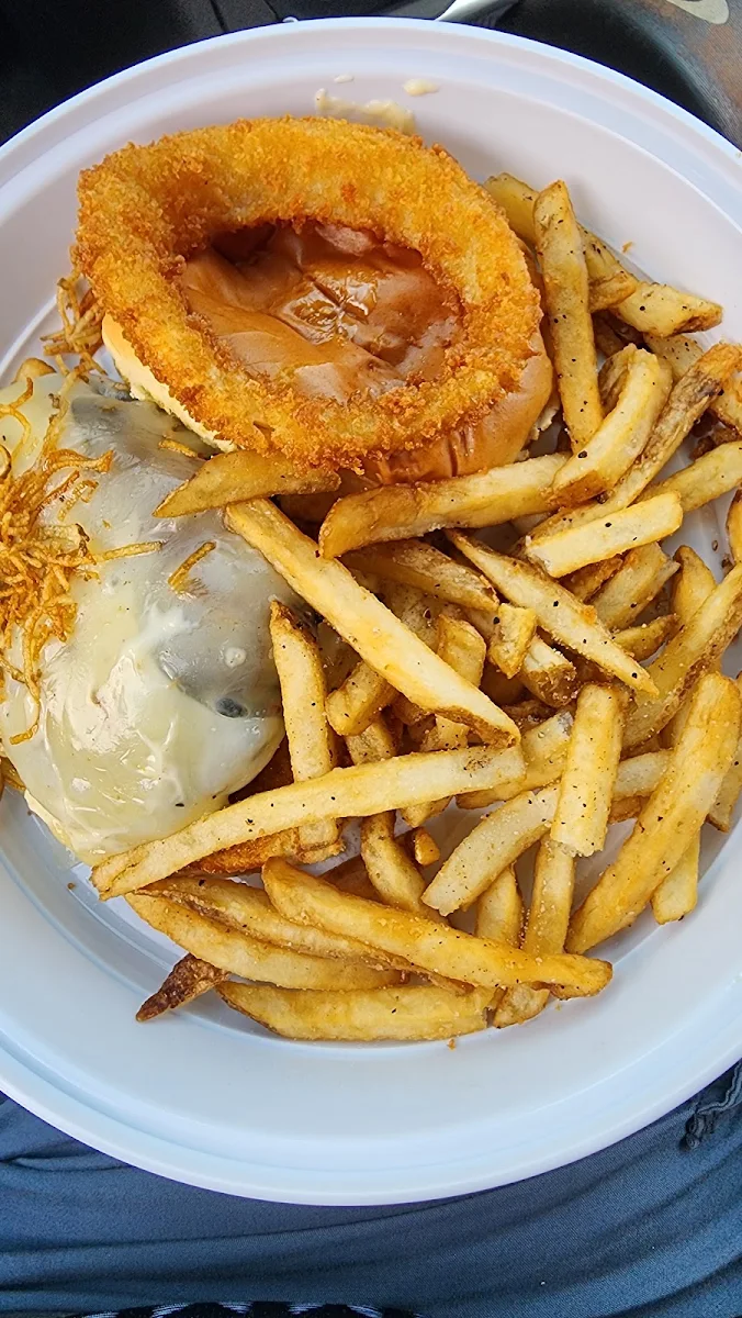 Burger and Fries