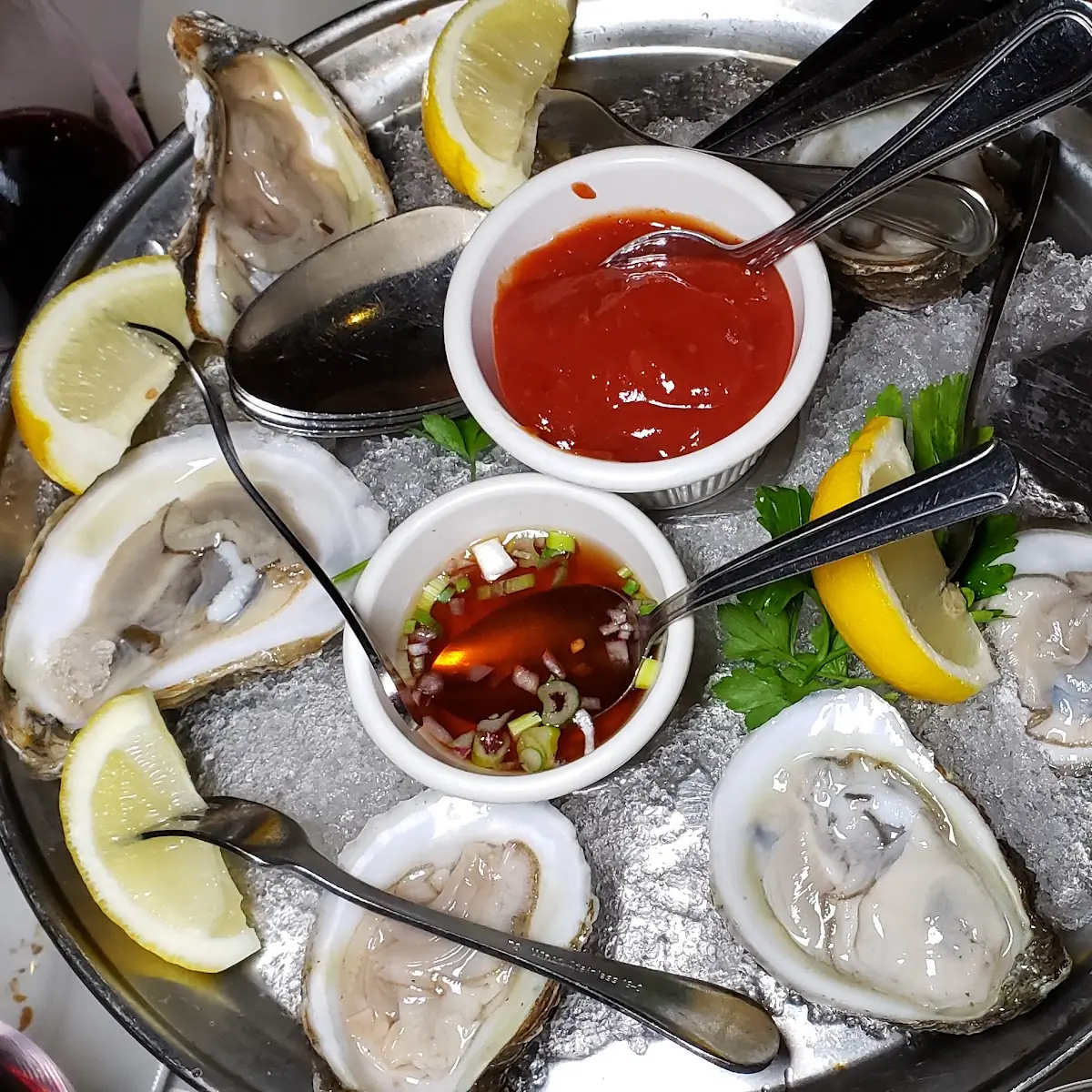 Fresh Oysters on the Half Shell