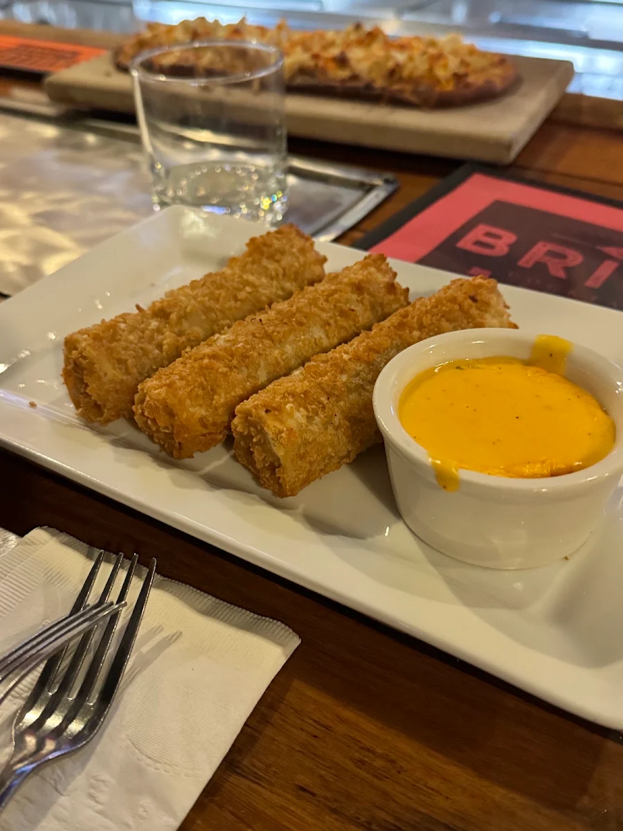 Crispy Cheese Steak Roll